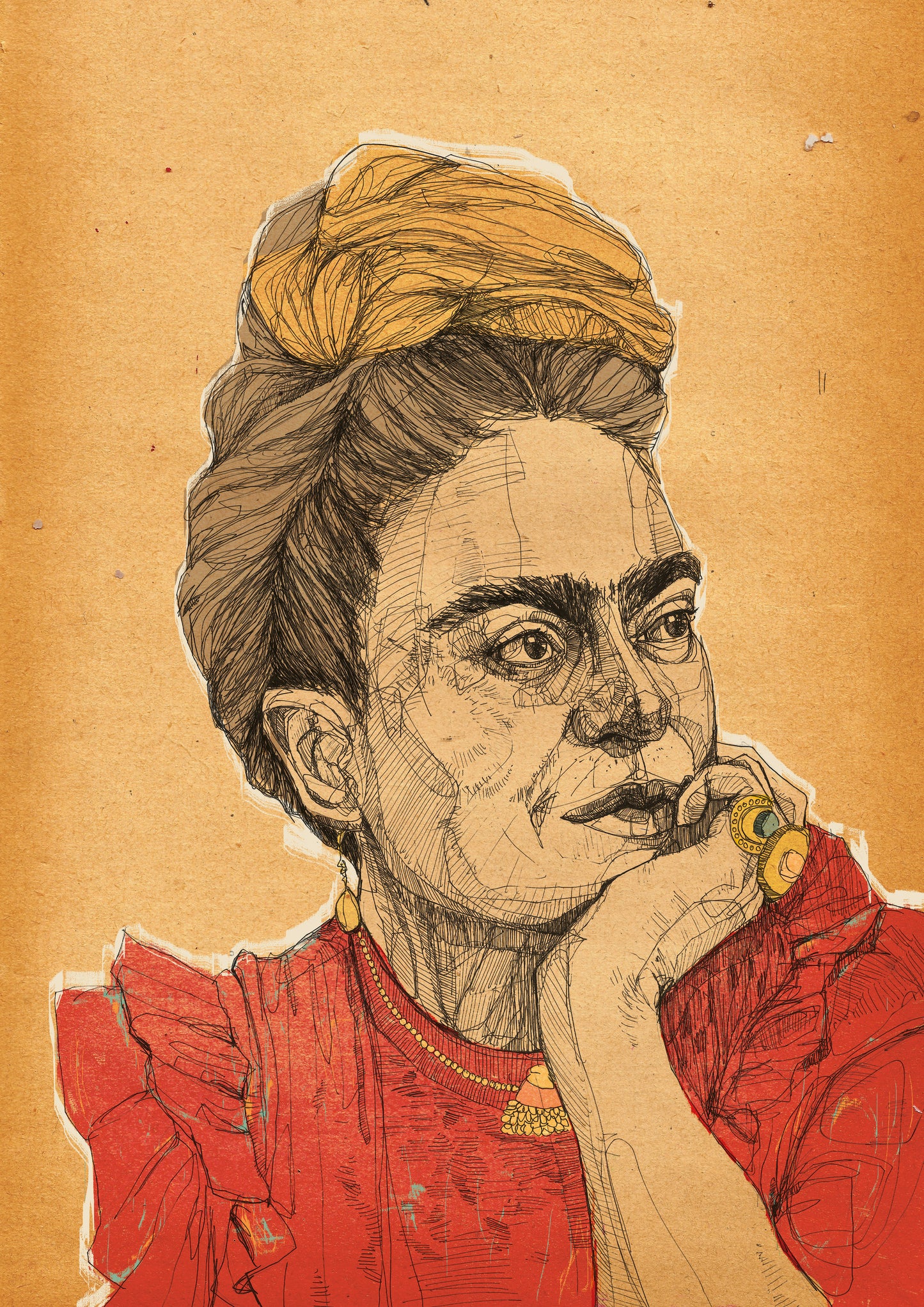 Frida Kahlo Illustration