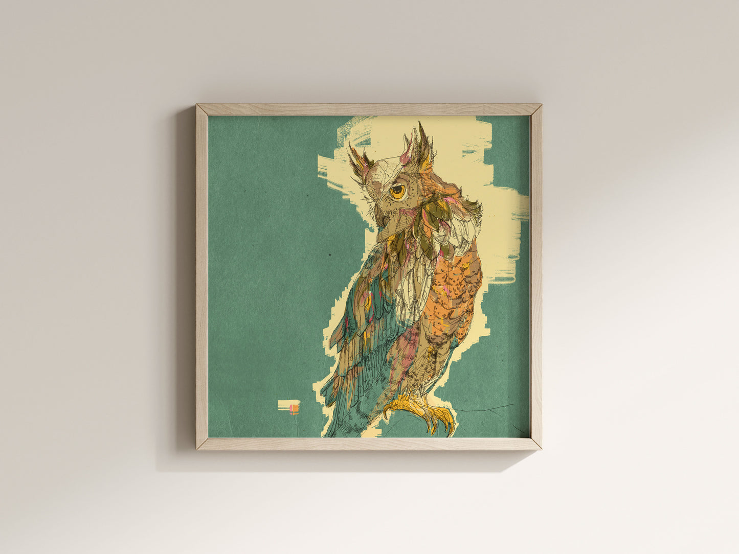 Eagle Owl Illustration