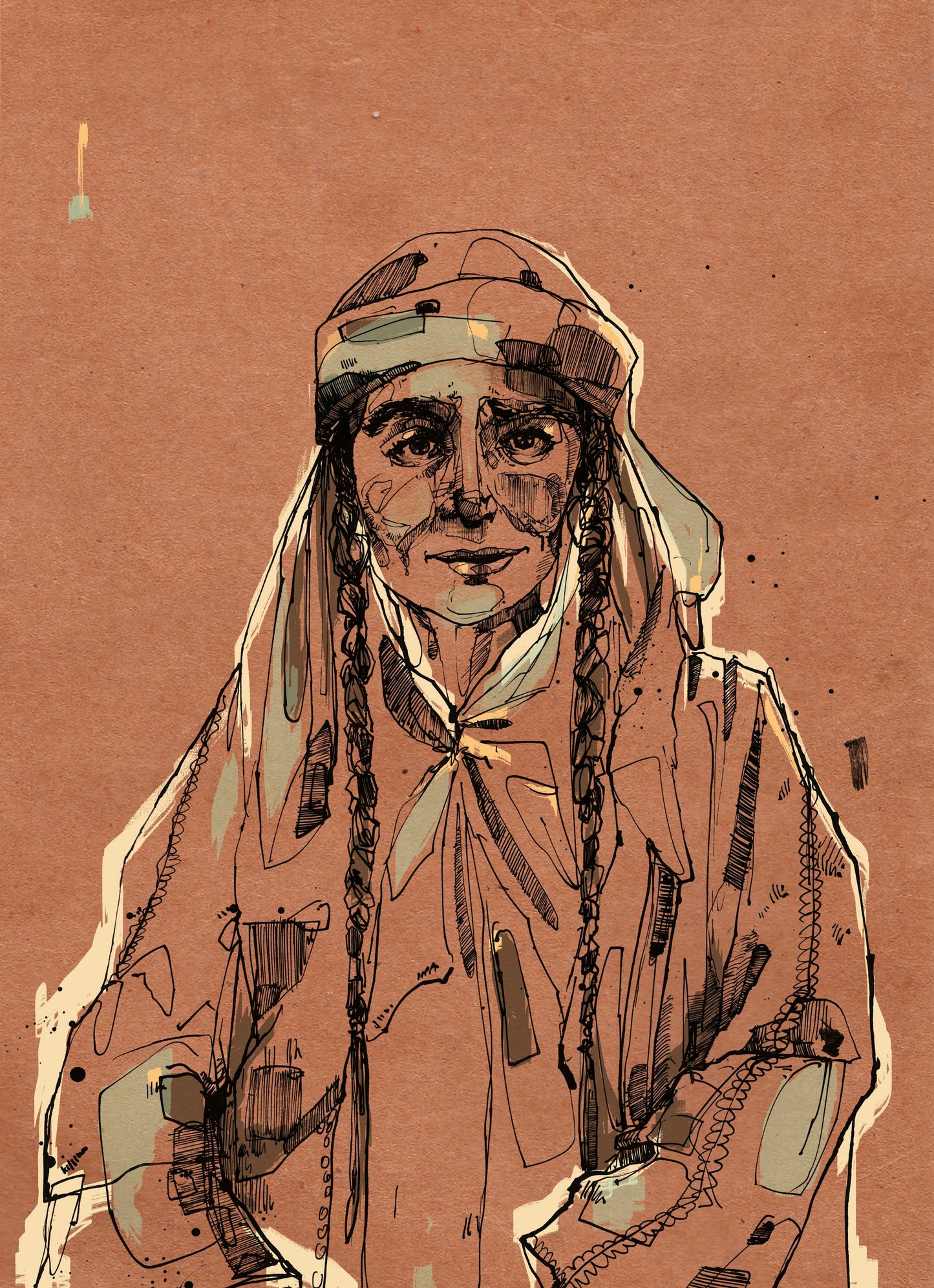 Bedouin Illustration