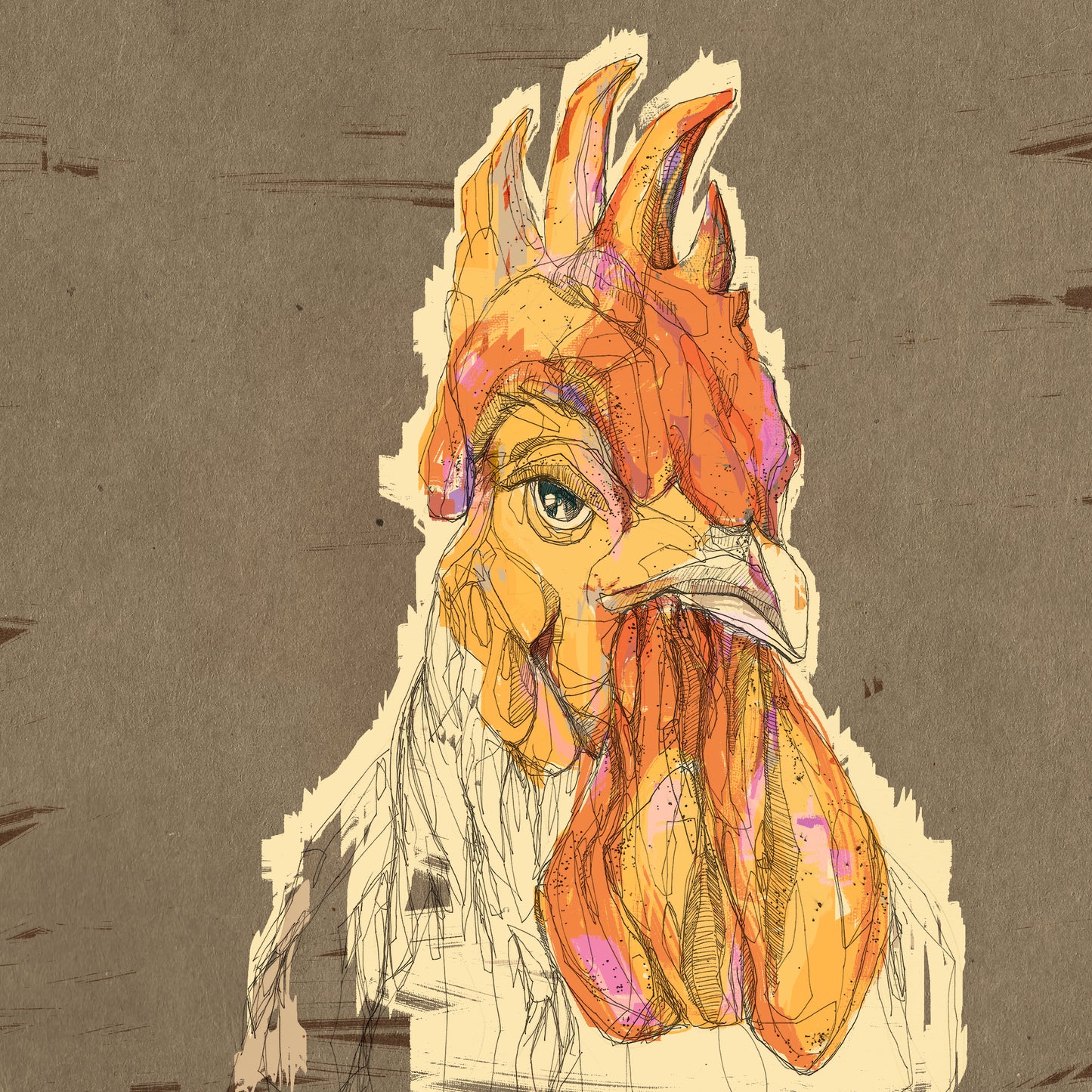 Rooster Illustration