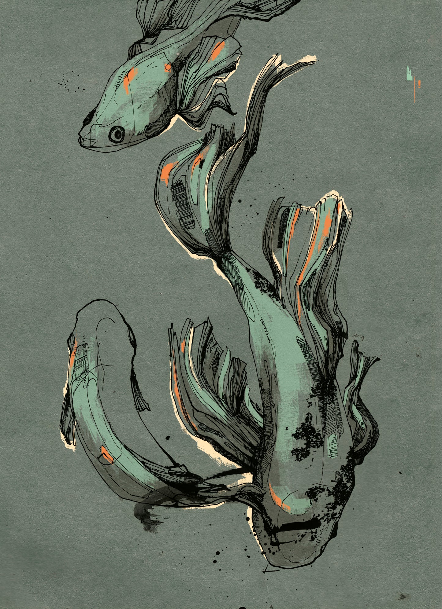 Koi Illustration